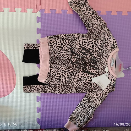 Girls' tracksuit set for 1 year old