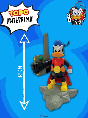 Topolino 3668 comic like new in Italian with Phantom Duck figure