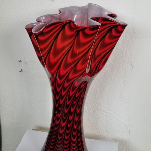 Βάζο Murano Style Glass Leopard μεταχειρισμένο