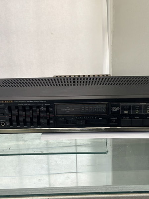 Silver SA1001 stereo integrated amplifier with graphic equalizer