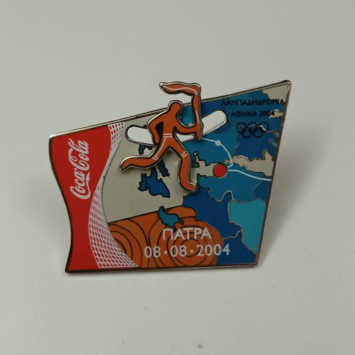 Pin Αθήνα 2004 Ολυμπιακοί Αγώνες Coca Cola καινούργιο