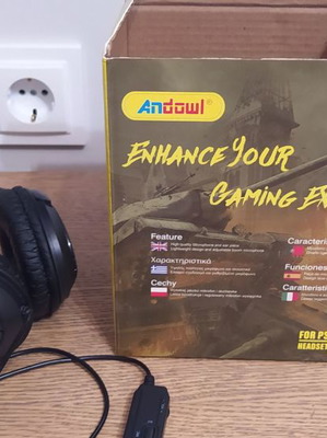 Headset Andowl Q-A61 μεταχειρισμένο, ενσύρματο με μικρόφωνο
