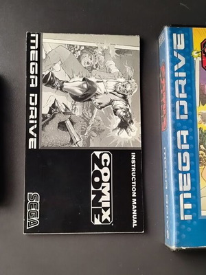 Sega Mega Drive Comix Zone μεταχειρισμένο, λειτουργεί κανονικά
