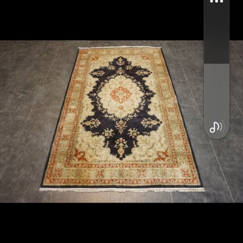 Ghoum silk rug like new, 153x94 cm, 1000 knots
