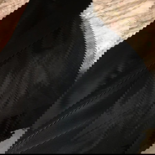 Maxi βραδινό φόρεμα στράπλες μαύρο με μαύρο τούλι εσωτερικά Dorothy Perkins L 40 12 μεταχειρισμένο, φορεμένο μια φορά