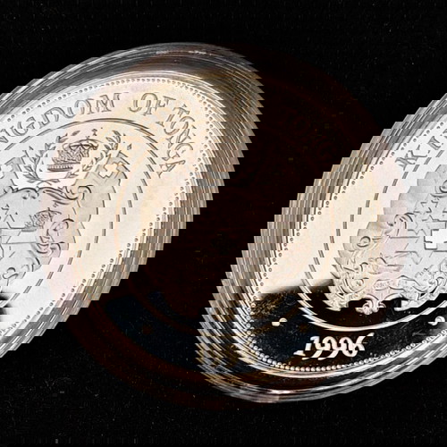 Νόμισμα Kingdom of Tonga 1996 Silver Proof μεταχειρισμένο με COA