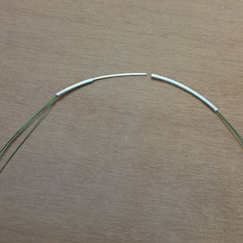 Choker with 925 Silver Pendant Minas Style like new, green and silver