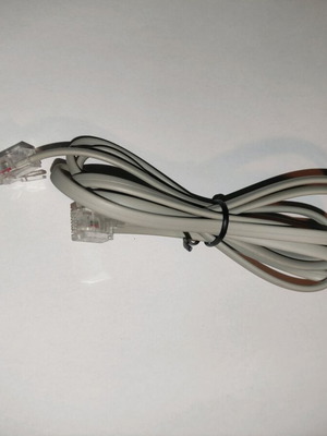 Telephone cable new, approximately 1.20 meters long
