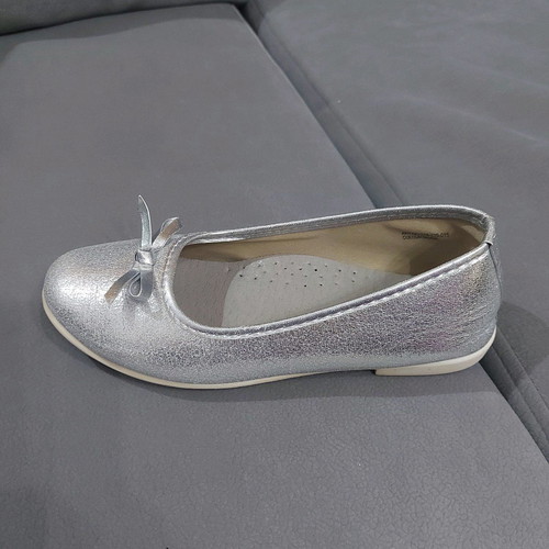 Gray Silver Glitter Pumps No 33 Used