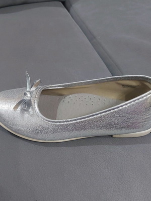 Gray Silver Glitter Pumps No 33 Used