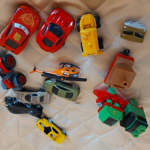 Toy cars used, set of 23, mostly metal