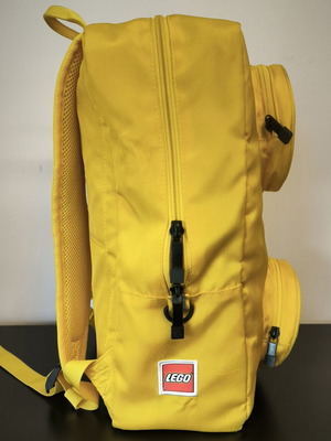 Lego Brick Backpack yellow, like new