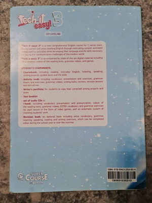Tech it easy 3 CEF LEVEL A2 book used