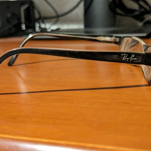 Ray Ban prescription glasses used with Miss Sixty case