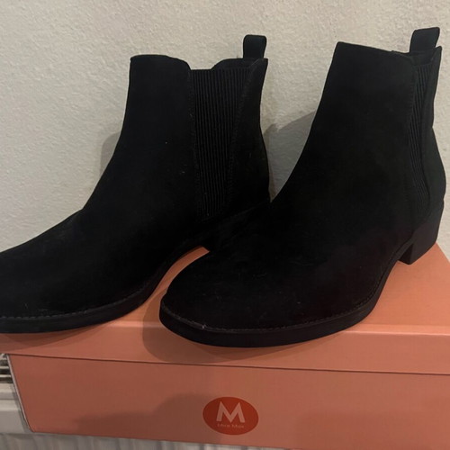 About you black ankle boots size 40 like new