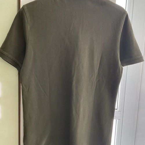 H&M men's polo shirt, green, XS