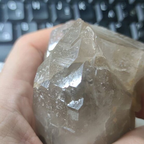 Smoky quartz new from Penteli
