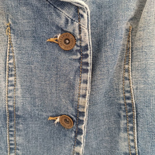 Fornarina denim jacket like new, size L with slim fit