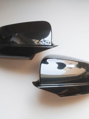 BMW black genuine mirror covers Series 5 F10 F11 F18 2011-2013 new