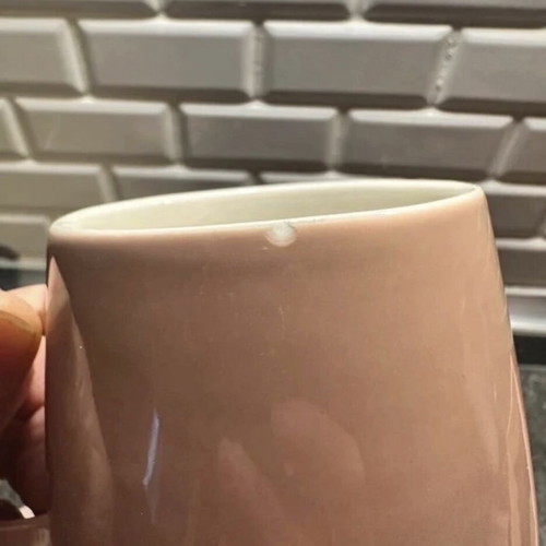 Cupset ceramic cup with pink heated base like new, USB powered