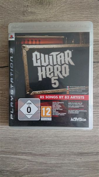  Guitar Hero 5 Ps3 (choris CD)
