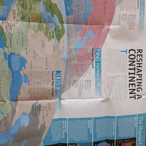 Europe map used from 2005