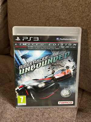 Ridge Racer Unbounded Limited Edition for PlayStation 3 like new