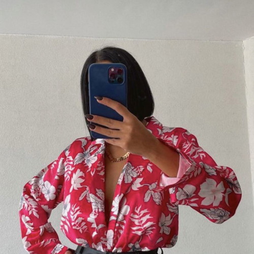 Satin bodysuit new pink size L