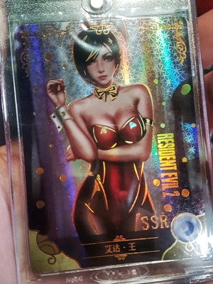 Ada Wong Resident Evil 2 Waifu Holo Card new
