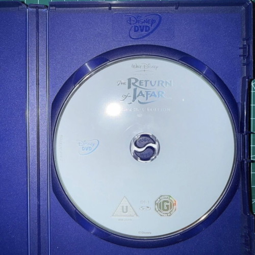 Aladdin Trilogy DVD used, dubbed in Greek