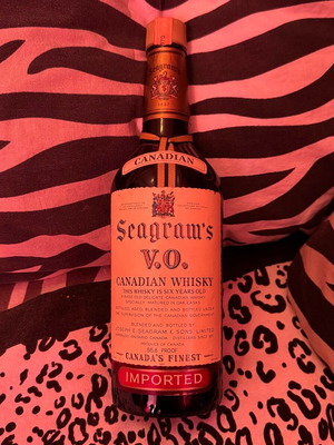 Seagram’s V.O. Canadian Whisky 6 Years Old μεταχειρισμένο, vintage 1970, 750ml