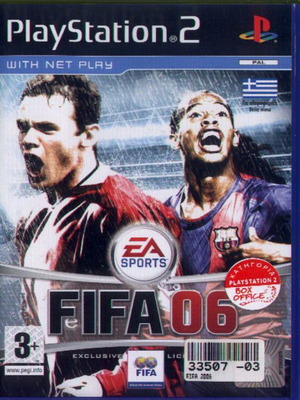 FIFA 2006 PS2 μεταχειρισμένο, χωρίς βιβλίο οδηγιών