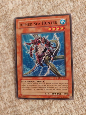 Yu-Gi-Oh Armed Sea Hunter κάρτα
