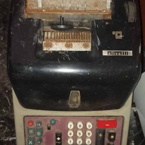 Olivetti Divissuma 24 Antique Calculator used