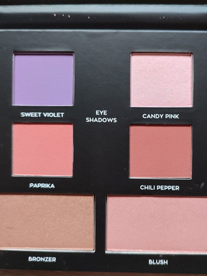 Radiant Sugar & Spice Total Look makeup palette new