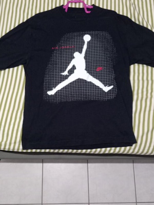 Jordan T-shirt για άντρες μέγεθος large σαν καινούργιο, μαύρο