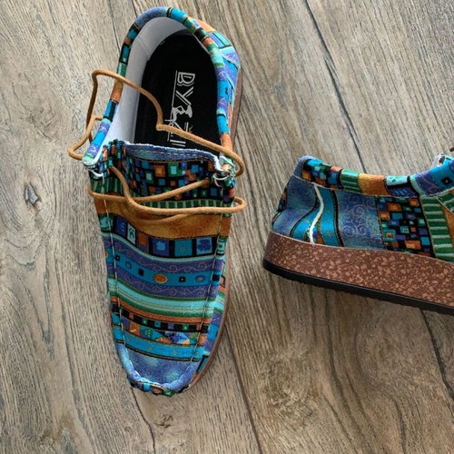 Walking shoes new, size 39, turquoise and blue