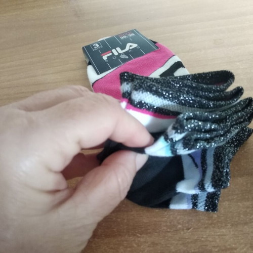 Socks new, set of 6 pairs, colorful, size 35-38