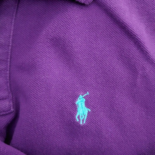 Polo Ralph Lauren boys' shirt, purple, age 10-12