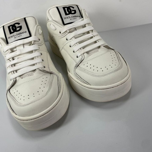 Dolce & Gabbana Roma low-top sneakers like new, size 42.5, white