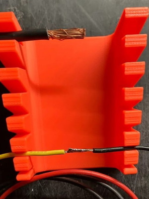 Cable soldering base new, 3D printed