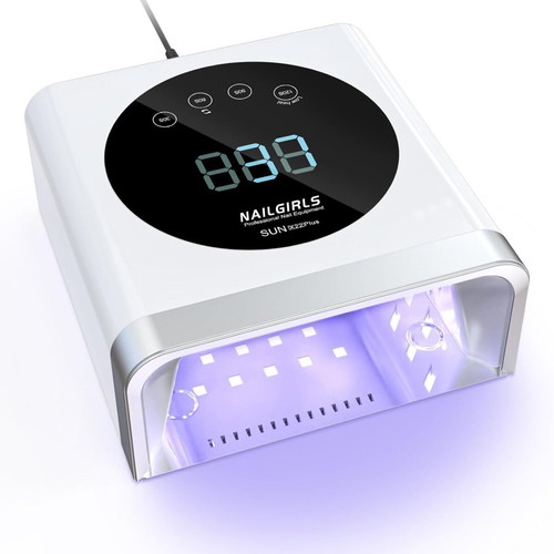 NAILGIRLS UV/LED Nail Lamp 150W with LCD Display and Sensor