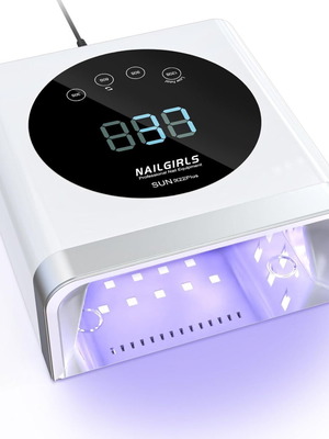 NAILGIRLS UV/LED Nail Lamp 150W with LCD Display and Sensor