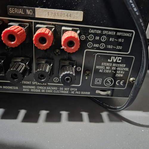 JVC RX-8032V Home Cinema Stereo Receiver used