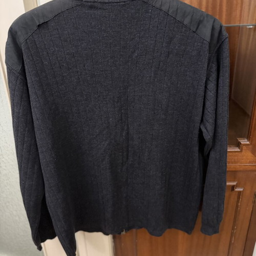 Men's pullover sweater, grey, XXL-3XL