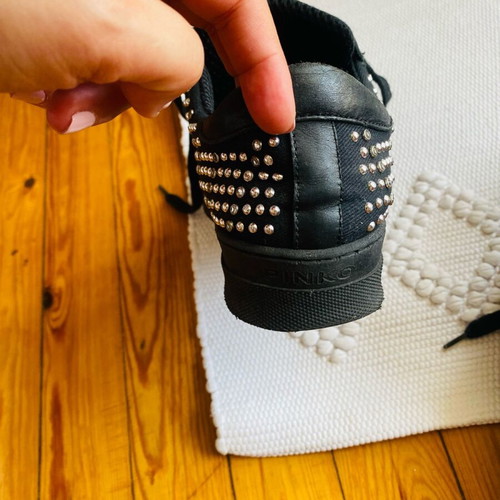 Pinko sneakers used, size 37, black sports shoes