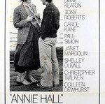 Annie Hall Woody Allen αυθεντική κινηματογραφική αφίσα 1977 μεταχειρισμένη