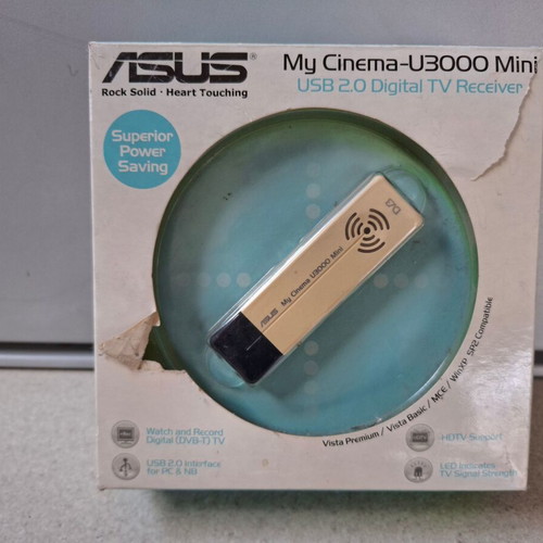 ASUS My Cinema-U3000 Mini USB TV digital receiver new
