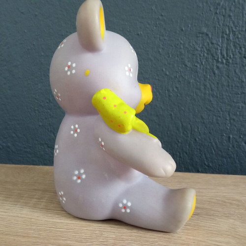 Squeeze toy Zoulachto bear used, vintage