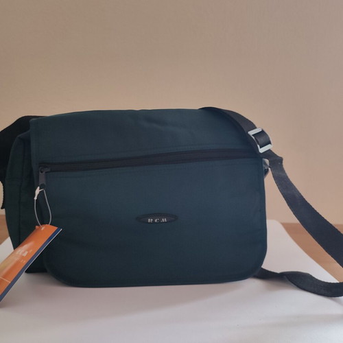RCM Messenger Bag new, petrol color, with multiple compartments